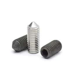   Hernyócsavar kúpos végű belsőkulcsnyílású DIN 914 / ISO 4027 M16x35 45H natúr