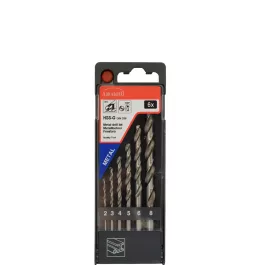   Abraboro HSS-GS fémfúró készlet 2/3/4/5/6/8 mm (6db/készlet)