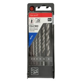   Abraboro HSS-G lépcsős fúróhegy Vulcano készlet 2/3/4/5/6/8 mm (6db/készlet)