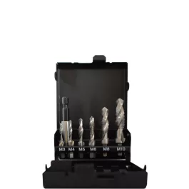 Abraboro Kombi menetfúró készlet M3-M10 (7db/készlet)