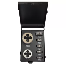 Abraboro menetmetsző készlet M3-M12 (7db/készlet)