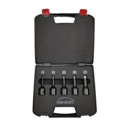   Abraboro csempe és kerámiafúró készlet M14 6/8/10/12/14 mm (5db/készlet)