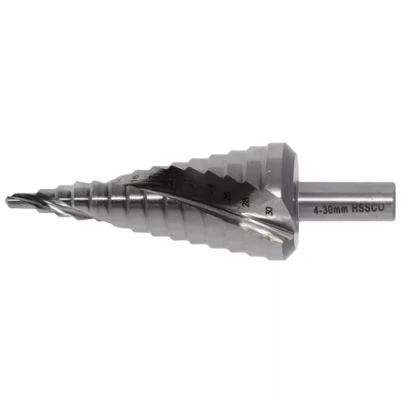 Abraboro HSS-CO lépcsős fúró 4,0-20,0 mm (1db/csomag)