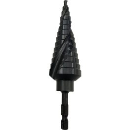   Abraboro HSS-Tialn lépcsős fúró 4,0-20,0 mm E6,3 Impact (1db/csomag)