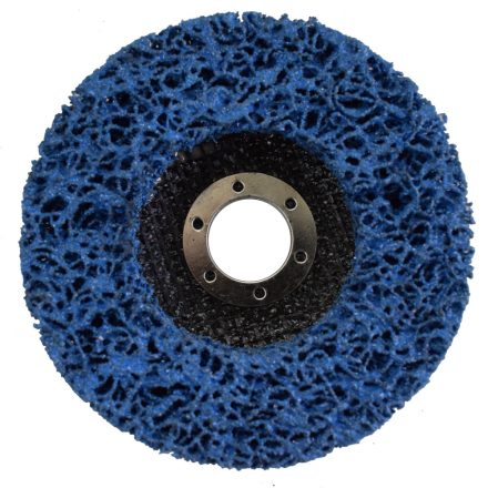 Abraboro csiszolókorong sarokcsiszolóhoz 125x22 mm Blue cleaner (1db/csomag)
