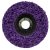 Abraboro csiszolókorong sarokcsiszolóhoz 115x22 mm purple cleaner (1db/csomag)