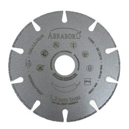   Abraboro gyémánttárcsa Inox 125x1,2x22,23 mm (No.14) (1db/csomag)