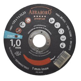   Abraboro Chili inox zircon fémvágókorong 125x1,0x22,23 mm (25db/csomag)