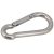 Rugós karabiner DIN 5299/C, 8x80 A4