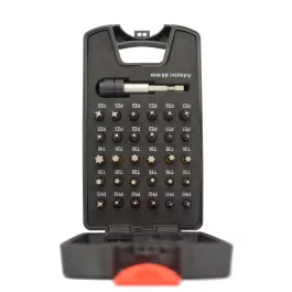   Abraboro Bit 1/4" készlet műanyag dobozban (31db/készlet)