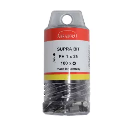   Abraboro Supra Bit 1/4" Masterpack PH2x25 mm (100db/csomag)