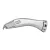 Abraboro fémházas kés Premium 178x51x26,5 mm - kampós (1db/csomag)