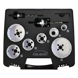   Abraboro HSS-CO Bi-Metal lyukfűrész készlet 22-76 mm/adapter/hex key (10db/készlet)