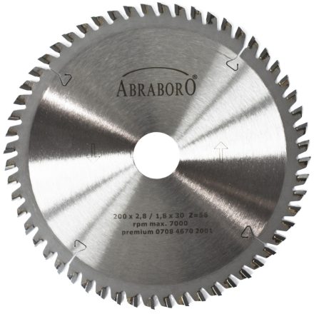 Abraboro HM körfűrészlap Premium 120x2,4x20 mm / 24 TCT (1db/csomag)