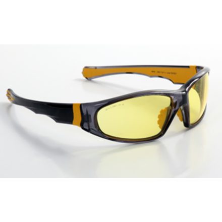 Abraboro sárga lencsés védőszemüveg Premium (1db/csomag)