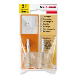 Abraboro ajtóütköző 22 mm átlátszó (2db/csomag)