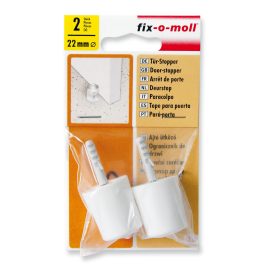 Abraboro ajtóütköző 22 mm fehér (2db/csomag)