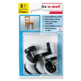 Abraboro műanyag bútorcsúsztató 22 mm (4db/csomag)