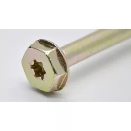   Ácsszerkezeti csavar, peremes hatlapfejű+Tx40, 10x340 acél Gvz.