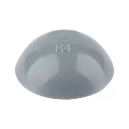Csavar takarósapka D-fejű lemezcsavarhoz, RAL7035, D3,9