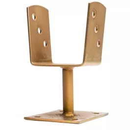 Gerenda talp, lefúrható talpas 100x85 Gvz.