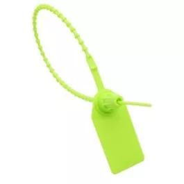   Gyöngyös műanyag kábelkötegelő táblával, PA 6.6 zöld, 2,5x190