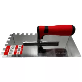   Abraboro glettvas fogazott inox 280x130 mm / 6X6 mm fogazat (1db/csomag)