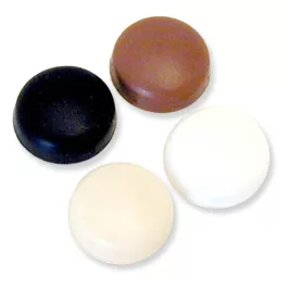 Csavar takarósapka TX30 barna pöckös, peremes RAL8016