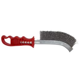   Abraboro kézi kefe piros nyéllel 140x265 mm/0,30 STD (1db/csomag)