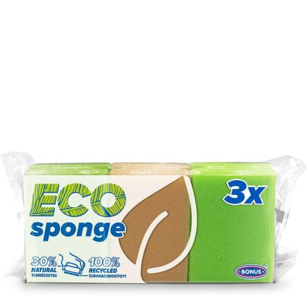 Bonus formázott mosogatószivacs 3db/csomag