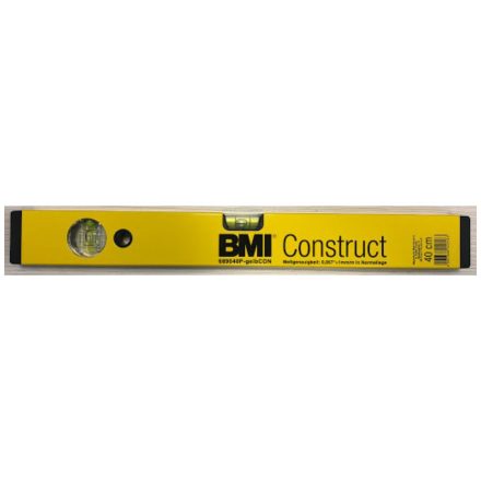 BMI vízmérték Construct  50cm sárga