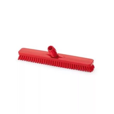 Ariston padló súroló kefe 45 cm/18" piros sörte