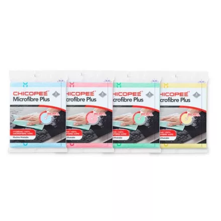 Mikroszálas törlőkendő Microfibre Plus sárga 5db/csomag