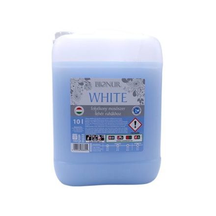 Bionur ipari folyékony mosószer fehérekre 10 liter
