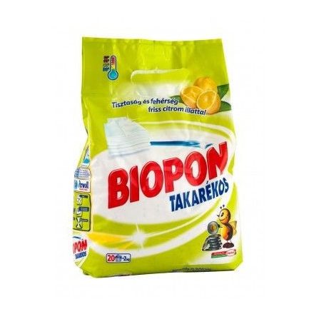 Biopon Kompakt takarékos ipari mosópor 2,8 kg