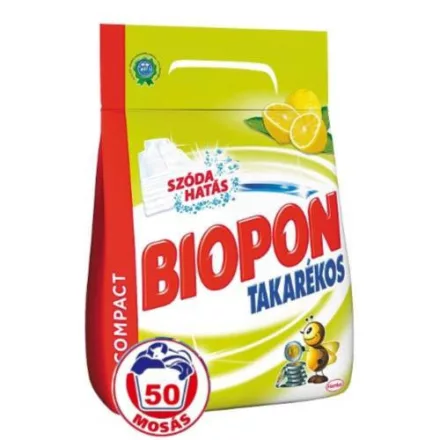 Biopon Kompakt takarékos ipari mosópor 3,5 kg