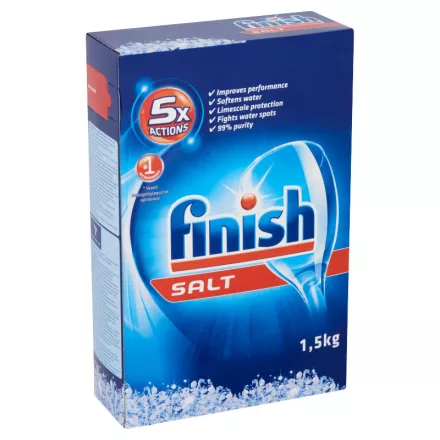 Finish mosogatógép regeneráló só 1,5 kg