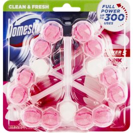   Domestos Power5 Pink Magnolia kosaras wc tisztító rúd 3x55g