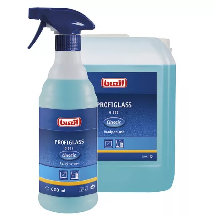 Buzil Profiglass ablaktisztító portaszító hatással, 600 ml