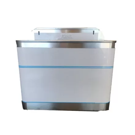 Szemetes kuka Inox fali, kültéri