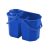 Euromop felmosó vödör, csavarókosárral, dupla, 15 literes, kék, 3001068.15