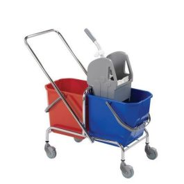   Euromop takarító kocsi, Carrelli Strizzatori, 2x15 literes, 6021005