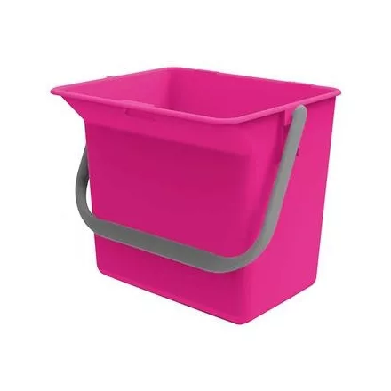 Euromop tartozék, felmosó vödör, 15 literes, pink, 7000015.18, felm.k., tak.k.