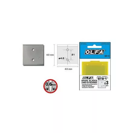 Olfa kaparó penge BTB-1