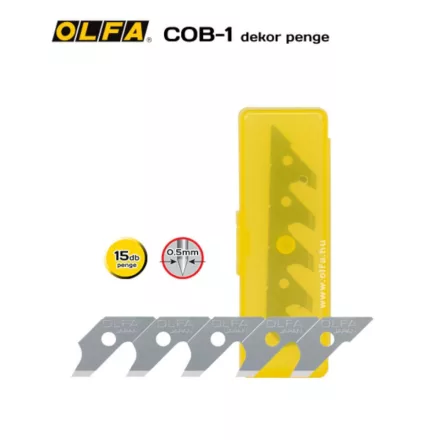 Olfa dekorációs penge COB-1