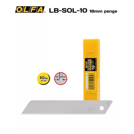 Olfa penge LB-SOL-10 18mm