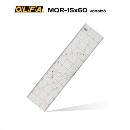 Olfa vonalzó MQR-15 x 60