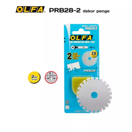 Olfa dekorációs penge PRB-28-2