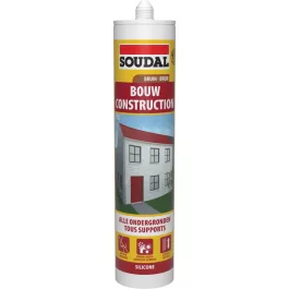 Soudal neutrális szilikon, barna 290ml