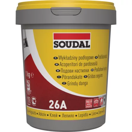 Soudal padlóburkolat ragasztó 26A 1 kg